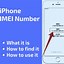 Image result for How to See Imei On iPhone