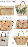 Image result for Straw Beach Bags with Hat for Women