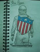 Image result for Captain America Shield Sketch