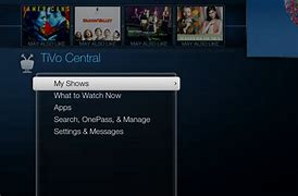 Image result for TiVo HD Menus