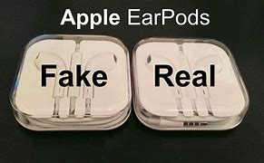 Image result for Real EarPods vs Fake