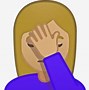 Image result for Hand Hitting Face Emoji