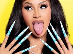 Image result for Cardi B Nail Designs