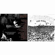 Image result for The Who Live at Woodstock CD