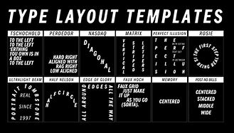 Image result for Type Layout Design