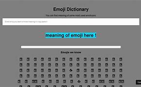 Image result for Emoji Dictionary with React