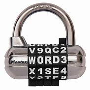 Image result for Master Combination Padlock