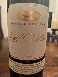 Image result for DeLille Malbec Red Willow