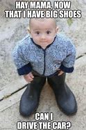 Image result for Baby in Shoes Meme