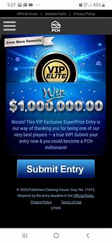 Image result for PCH VIP Entry Forms