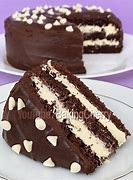 Image result for Black and White Chocolate Cake