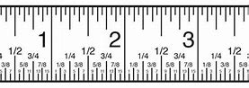Image result for Ruler with Fractions Metric
