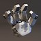 Image result for Robotic Hand 3D Model