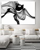 Image result for Black and White Modern Art Paintings