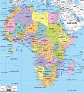 Image result for Africa Map Largest Cities