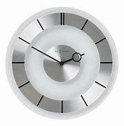 Image result for 16 Wall Clock Silver