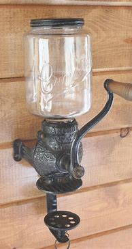 Image result for Antique Wall Coffee Grinder