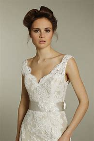 Image result for Champagne Lace Wedding Dresses