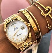 Image result for Rolex Women's Rose Gold Watch