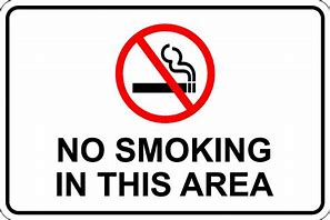Image result for No Smoking Area Signage