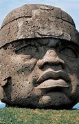 Image result for Olmec Head Sculptures
