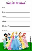 Image result for Disney Princess Invitations Free PDF Printable