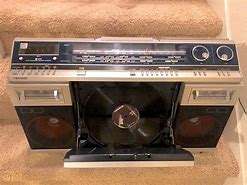 Image result for Boombox with Turntable