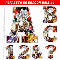 Image result for Dragon Ball Z Letters