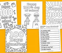 Image result for 100 Days of School Template