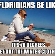 Image result for Florida Winter Meme