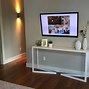 Image result for What to Put Under Wall Mounted TV
