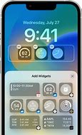 Image result for What Is a Widget On iPhone