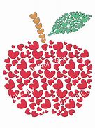 Image result for Apple Heart Clip Art