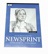 Image result for Newsprint Paper Drawing