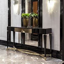 Image result for Metal Console Tables for Hallways