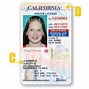 Image result for California Driver's License Back