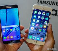 Image result for Samsung Galaxy Note5 vs iPhone SE 2020