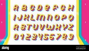 Image result for Font with Triangles Underneath Retro 1990s