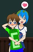 Image result for Earth Chan and Moon Kun