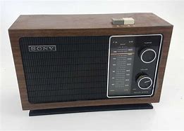 Image result for Vintage Sony Solid State Radio Indoor/Outdoor