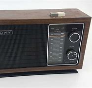 Image result for Vintage Sony Radio Wood