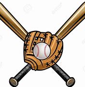 Image result for Baseball Bat and Ball Clip Art