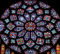 Image result for Notre Dame Cathedral Rose Window