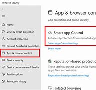 Image result for Smart App Control Settings Pictures