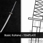 Image result for Katana Sword Template