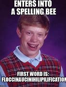 Image result for Spelling Bee Meme