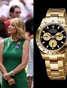 Image result for Chris Evert and Rolex