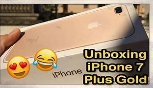 Image result for iPhone 7 Plus Gold Colour with Box