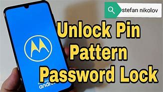 Image result for Unlock Motorola without Password