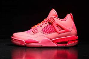 Image result for Jordan 4 Bright Pink